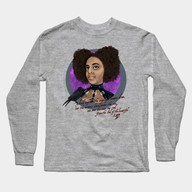 Lizzie Long Sleeve T-Shirt by KataMartArt